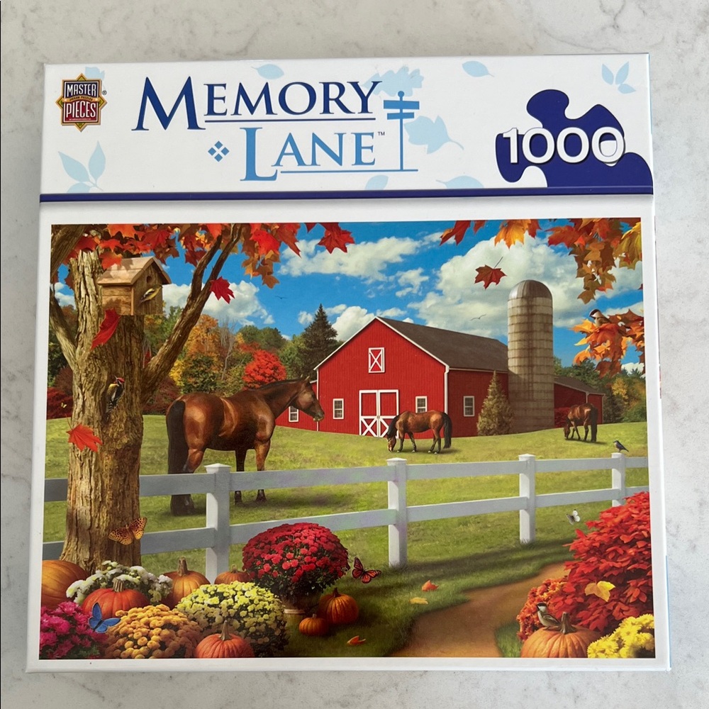 Masterpieces Memory Lane Jigsaw Puzzle 1000 Pieces
